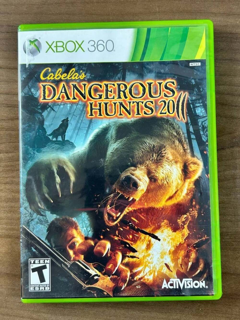 Cabelaโs Dangerous Hunts 2011 Microsoft Xbox 360 2010 Game with Case & Manual
